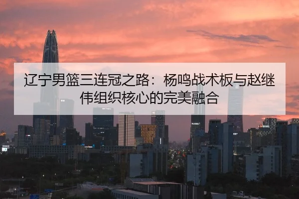 辽宁男篮三连冠之路：杨鸣战术板与赵继伟组织核心的完美融合